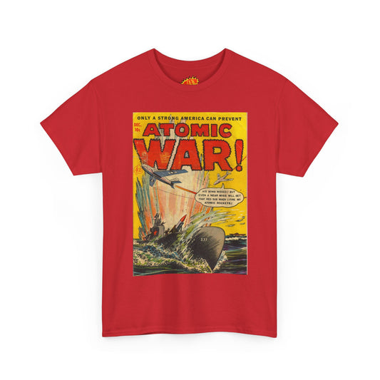 Atomic War Dec. Comic Tee Shirt *Multiple Colors*