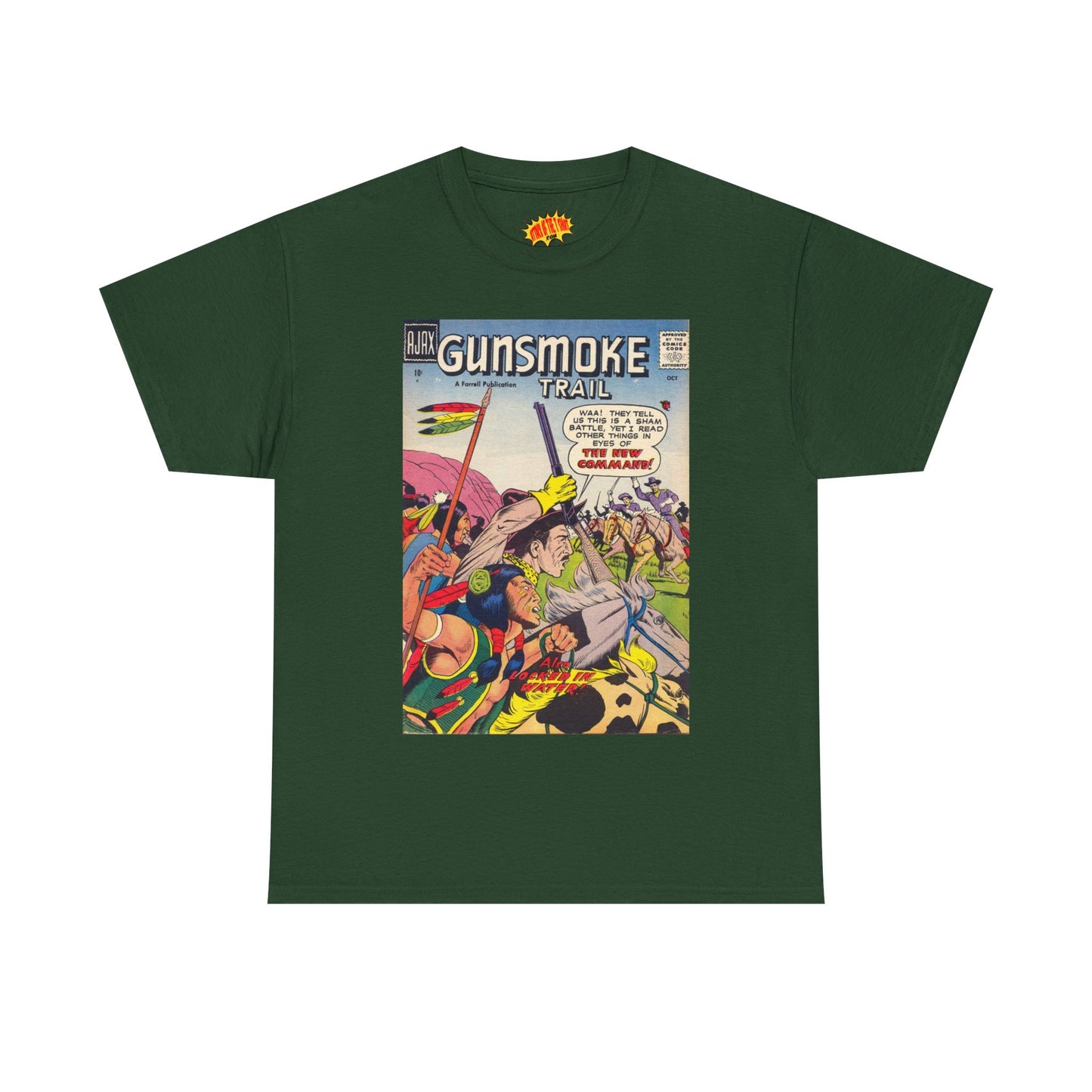 Gunsmoke Trail October Comic Tee Shirt *Multiple Colors*
