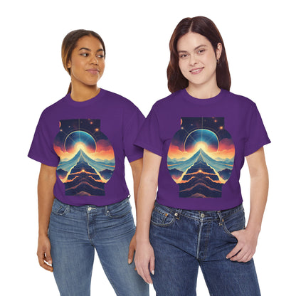 Cosmic Stairway Galaxy Graphic Art Tee Shirt