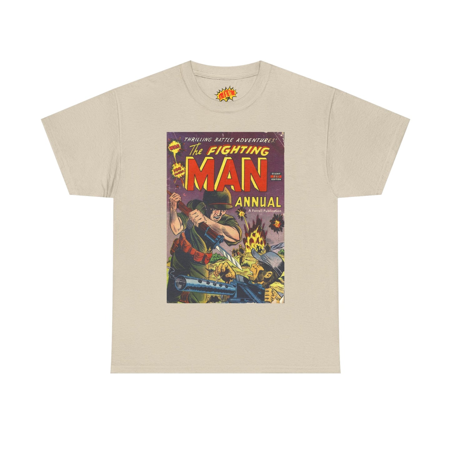 The Fighting Man Annual Comic Tee Shirt *Multiple Colors*