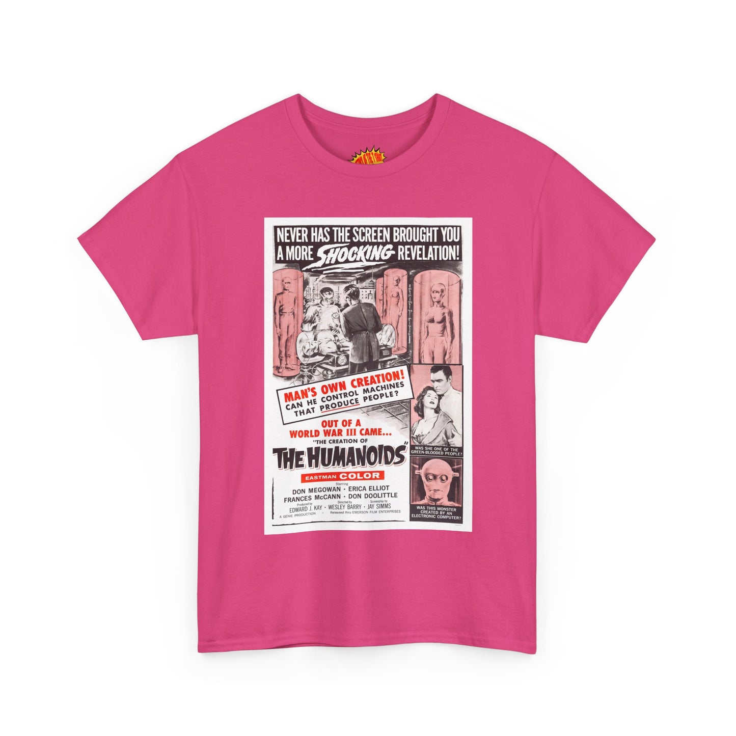 The Creation of the Humanoids Movie Poster T-Shirt *Multiple Colors*