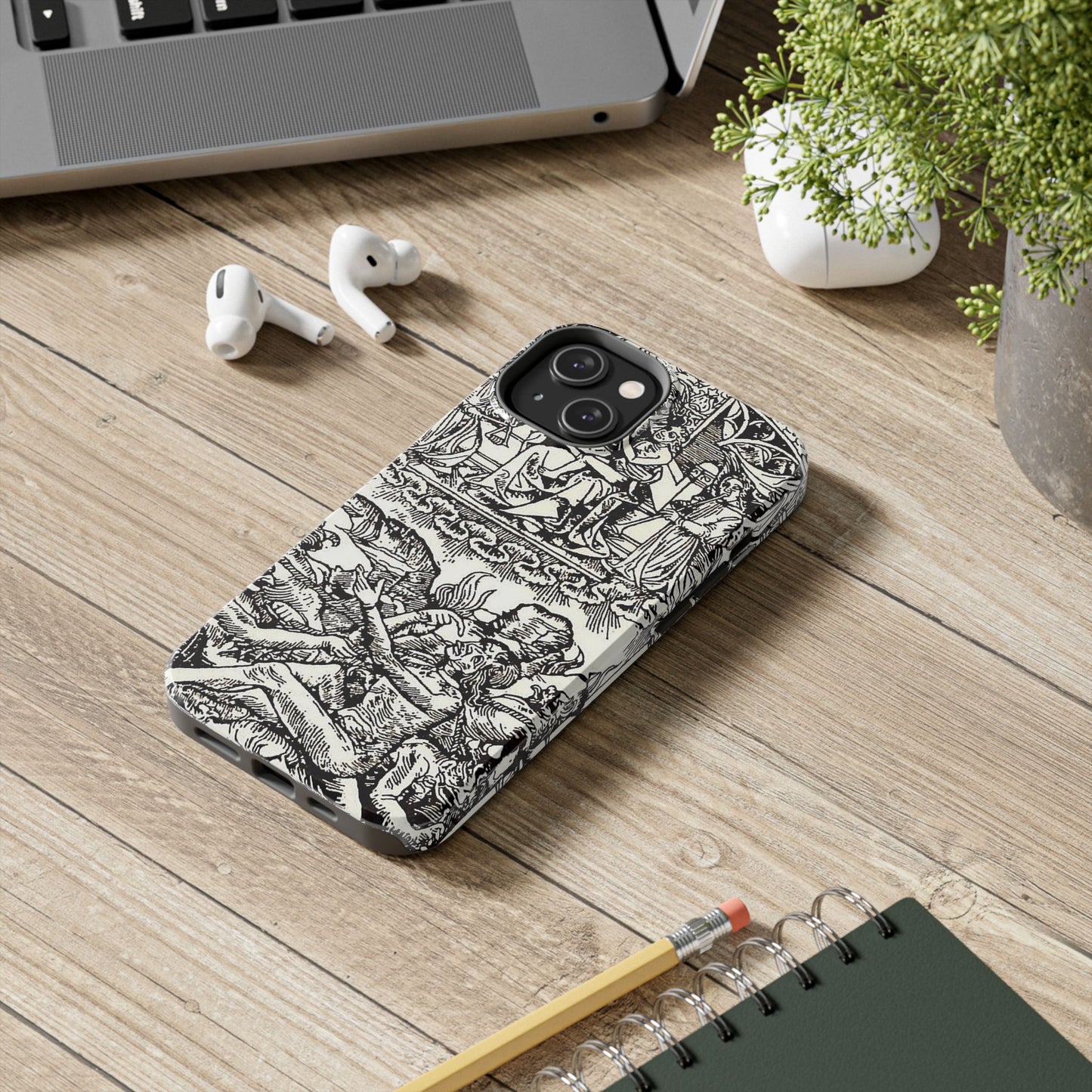 Good and Evil - Malleus Maleficarum iPhone Case *Many Sizes Available*