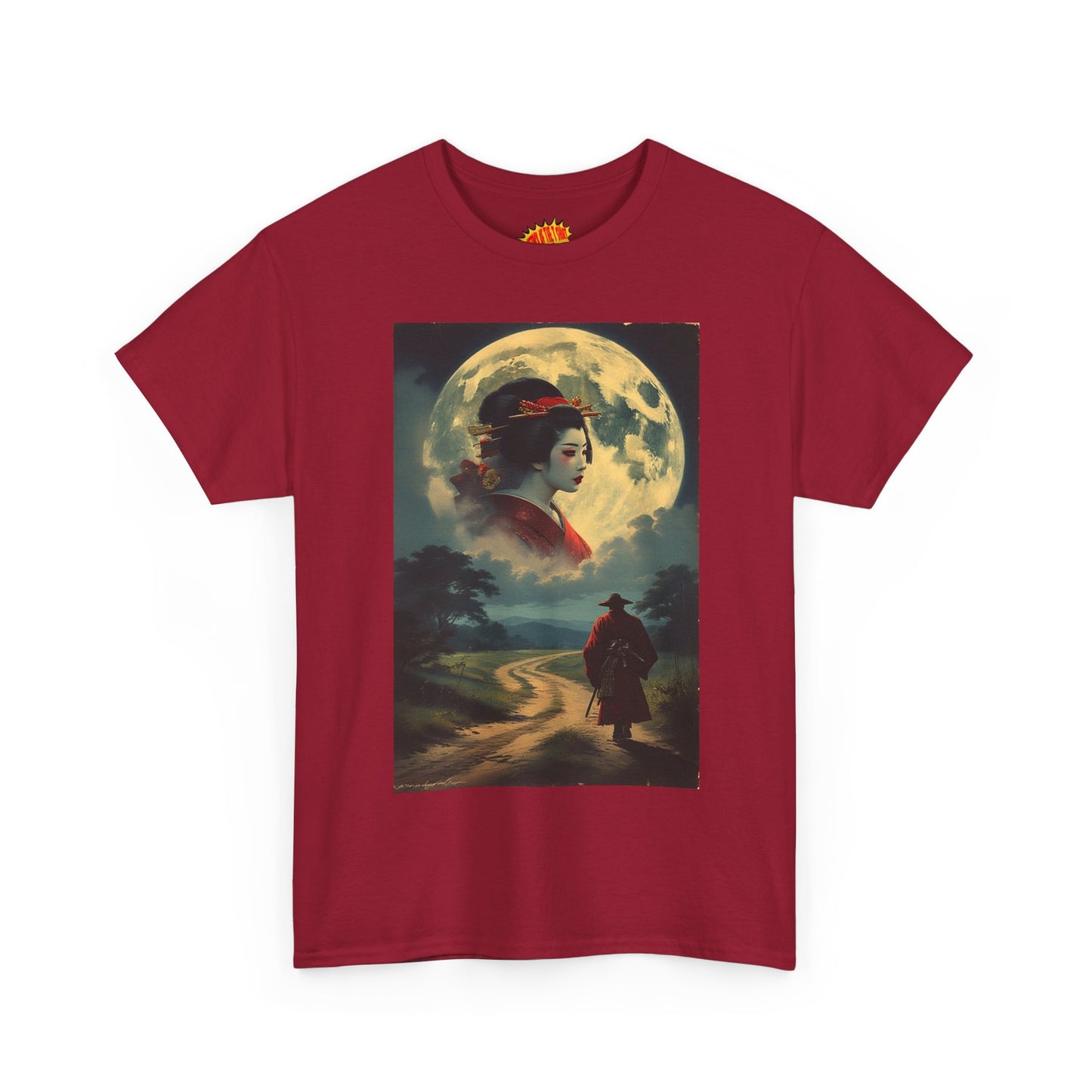 Traveller w/Full Moon Cloud Woman T-Shirt *Multiple Colors*