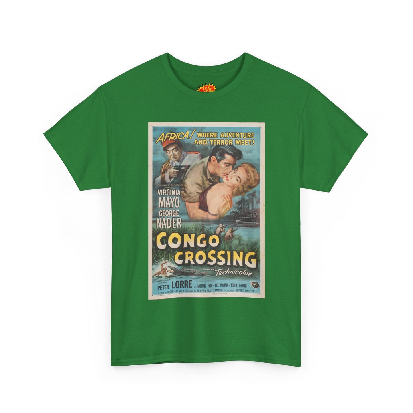 Congo Crossing Movie Poster T-Shirt *Multiple Colors*