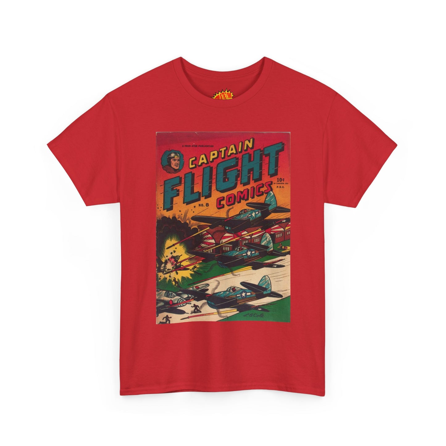Captain Flight No. 8 Comic Tee Shirt *Multiple Colors*