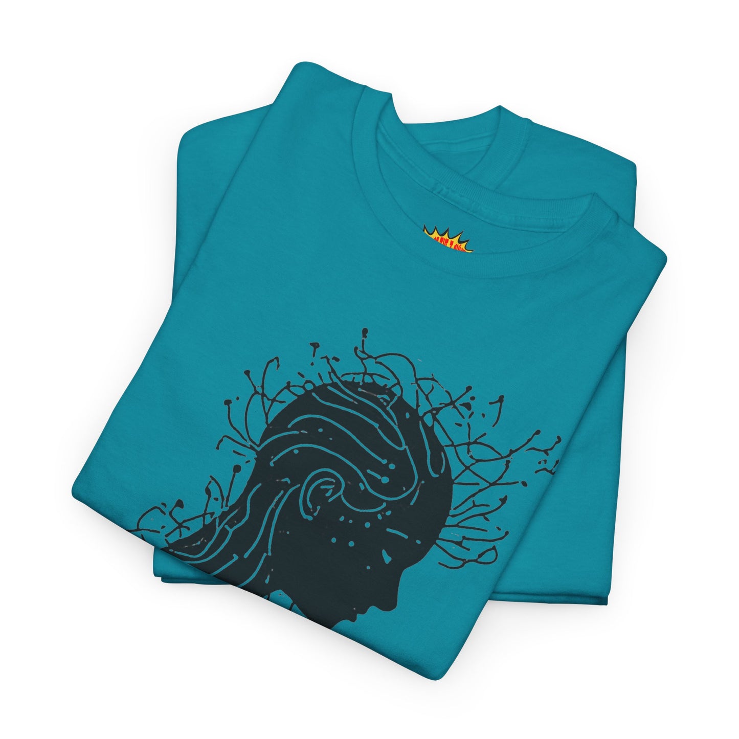 Human Silhouette Line Drawing Graphic Art Tee Shirt *Multiple Colors*