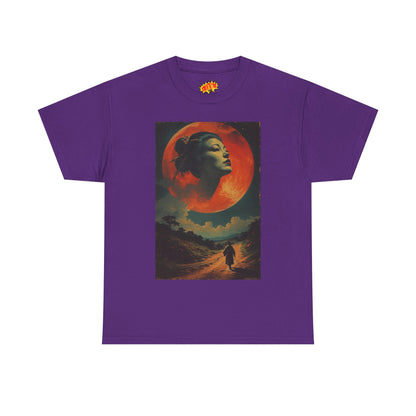 Traveller w/Blood Moon Cloud Woman T-Shirt