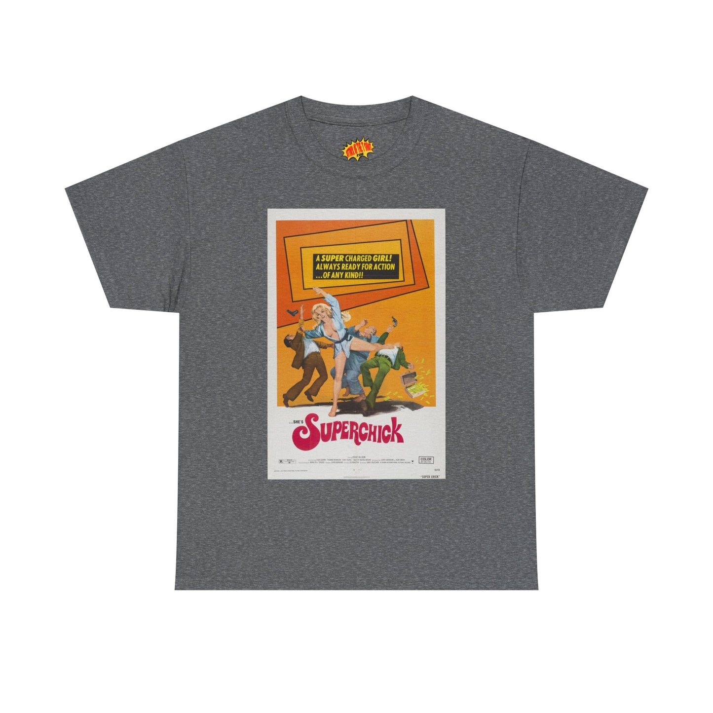 Superchick Movie Poster T-Shirt *Multiple Colors*