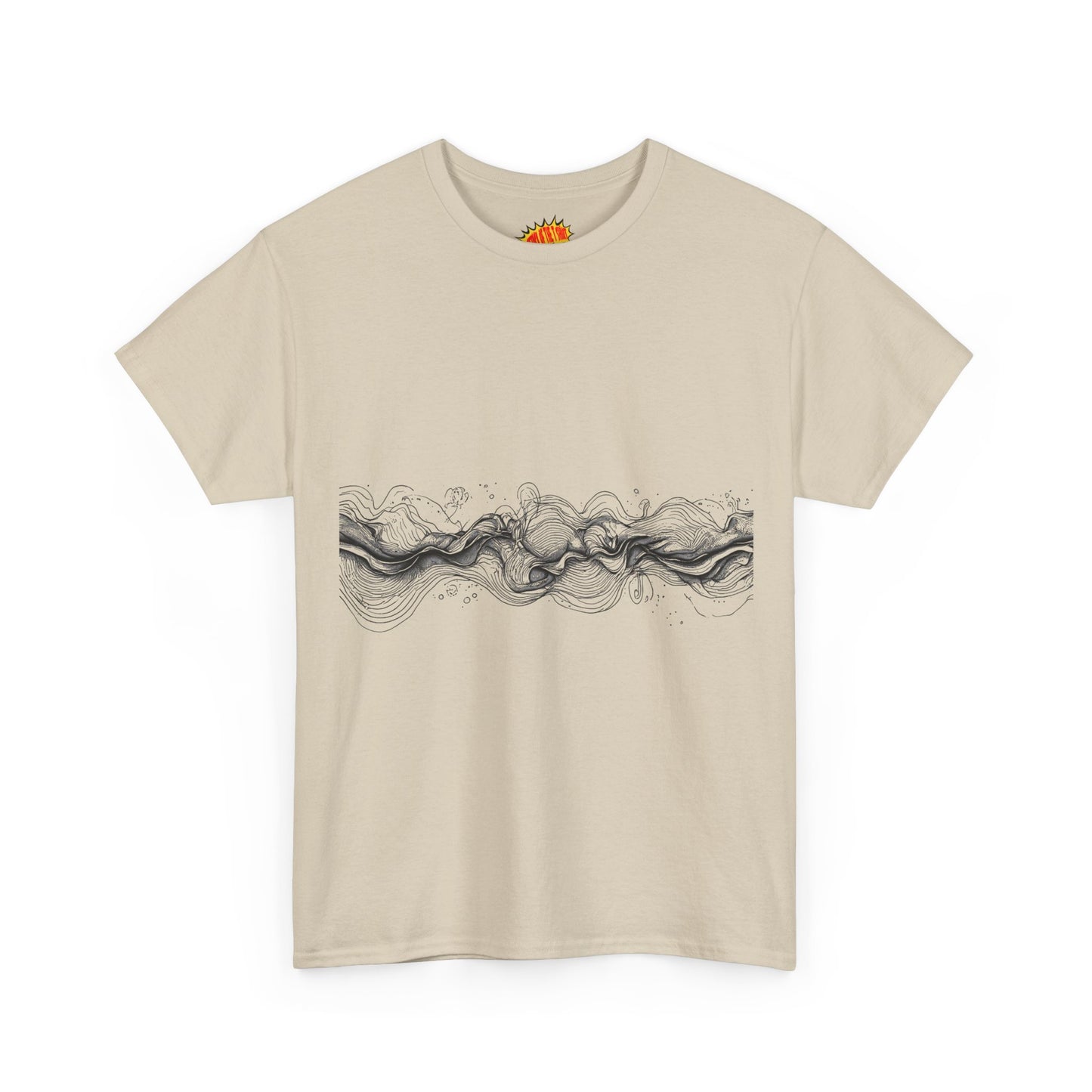Line Drawing Graphic Art Tee Shirt *Multiple Colors*