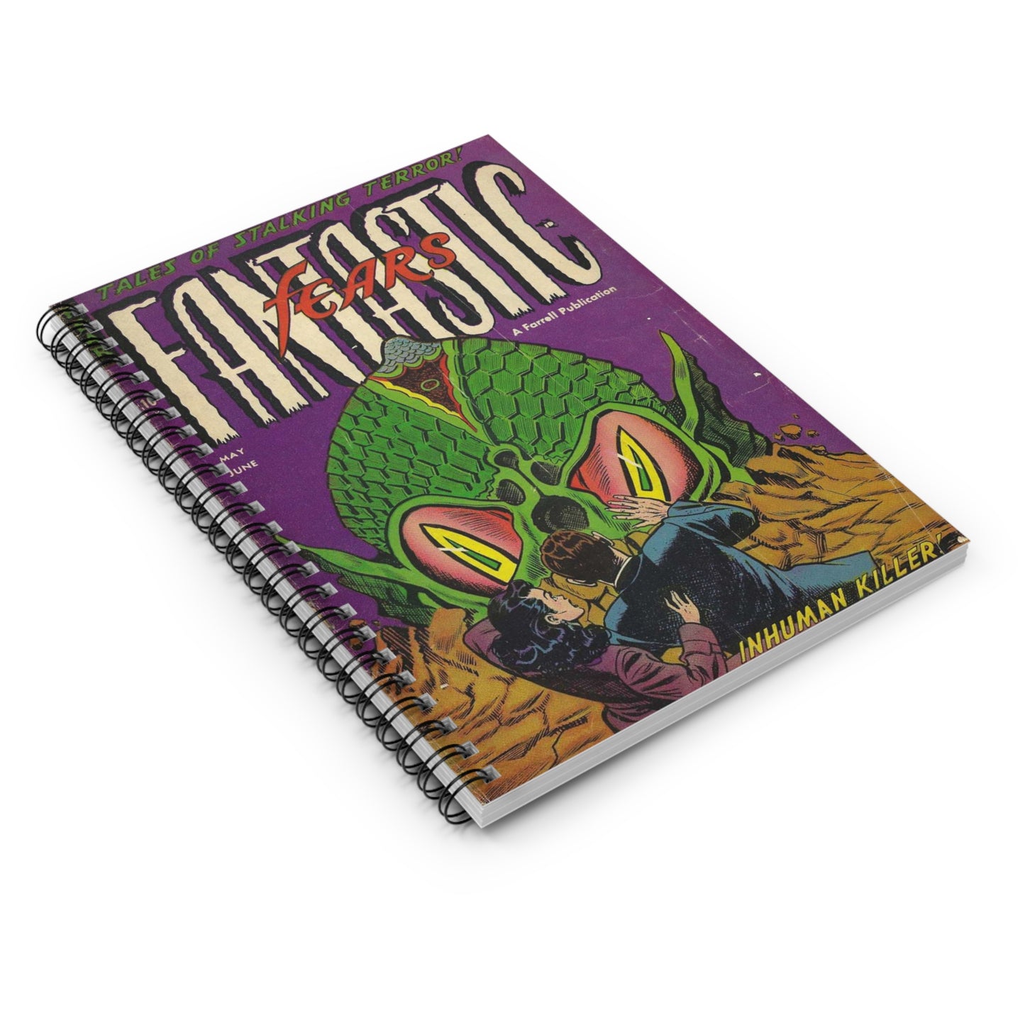 Fantastic Fears May-June Comic Cover Notebook