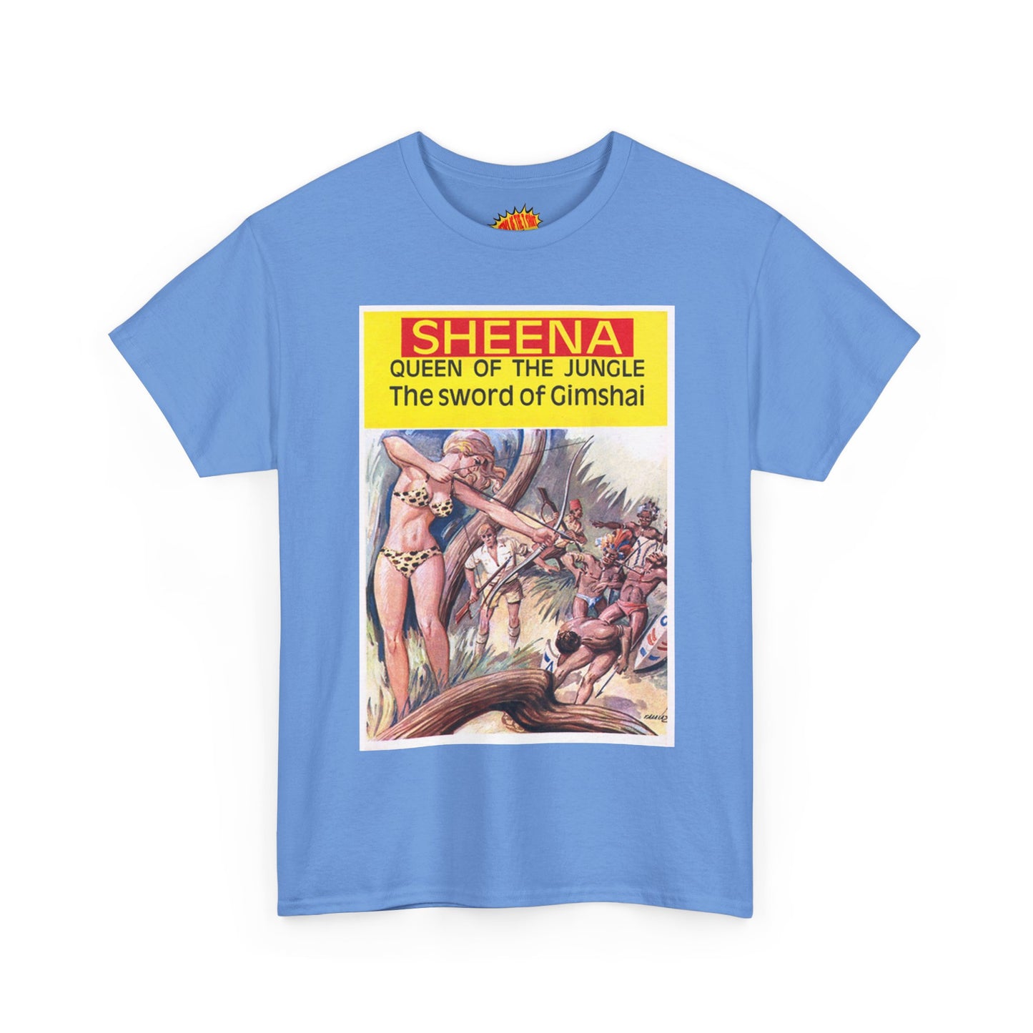 Sheena Queen of the Jungle Comic Tee Shirt *Multiple Colors*