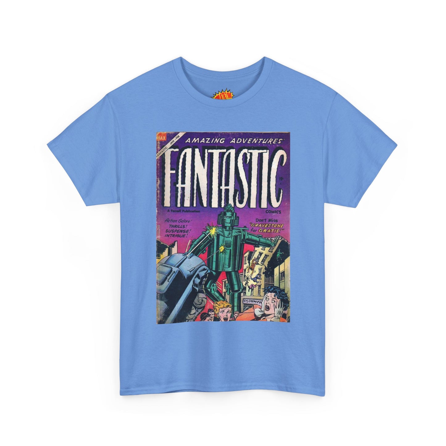 Fantastic January - February Comic Tee Shirt *Multiple Colors*