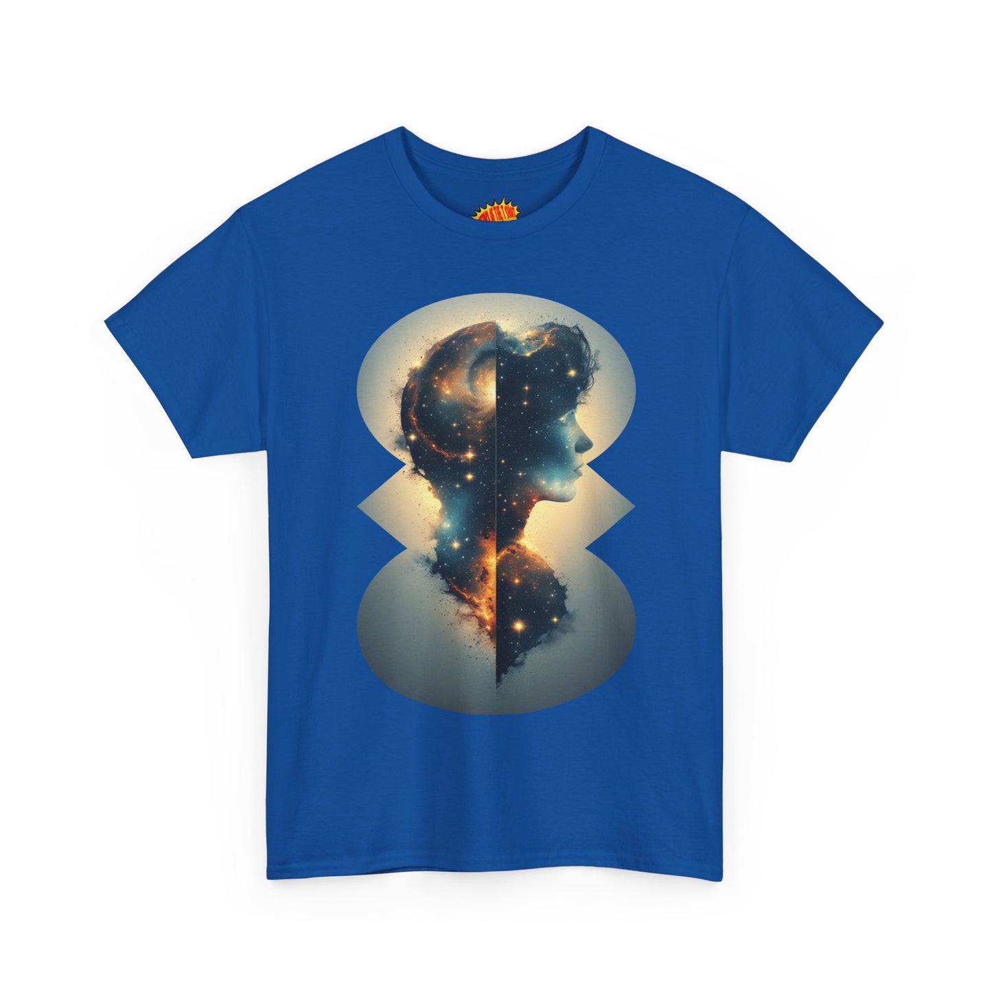 Cosmic Silhouette Galaxy Graphic Art Tee Shirt *Multiple Colors*