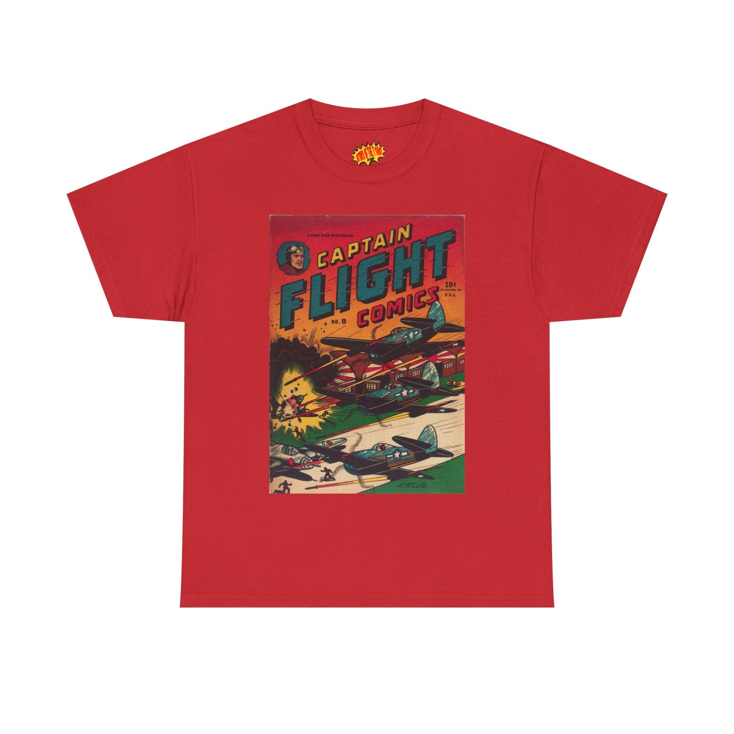 Captain Flight No. 8 Comic Tee Shirt *Multiple Colors*