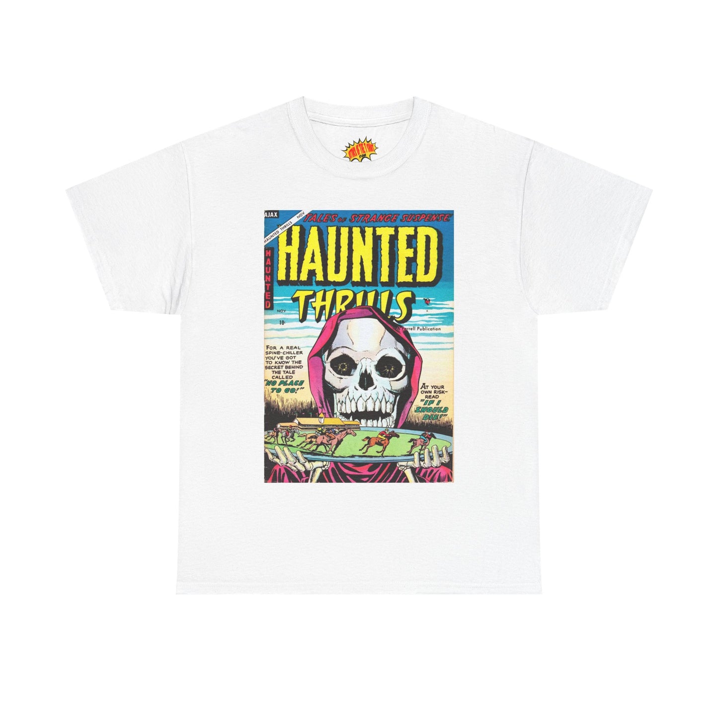 Haunted Thrills November Comic Tee Shirt *Multiple Colors*
