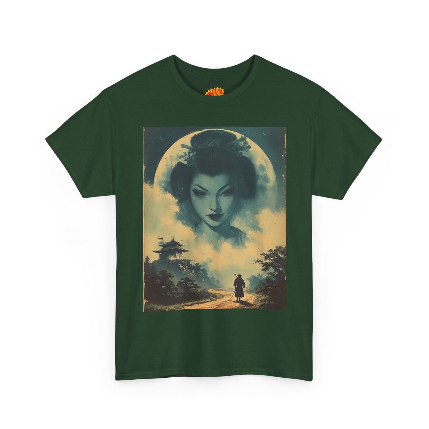 Traveller w/Full Moon Sky Woman T-Shirt *Multiple Colors*