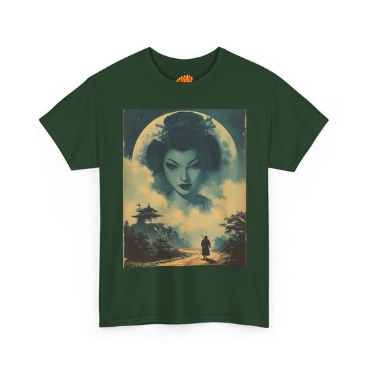 Traveller w/Full Moon Sky Woman T-Shirt *Multiple Colors*