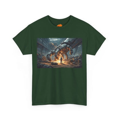 Anime Mech Factory w/Welder & Robot Hand T-Shirt