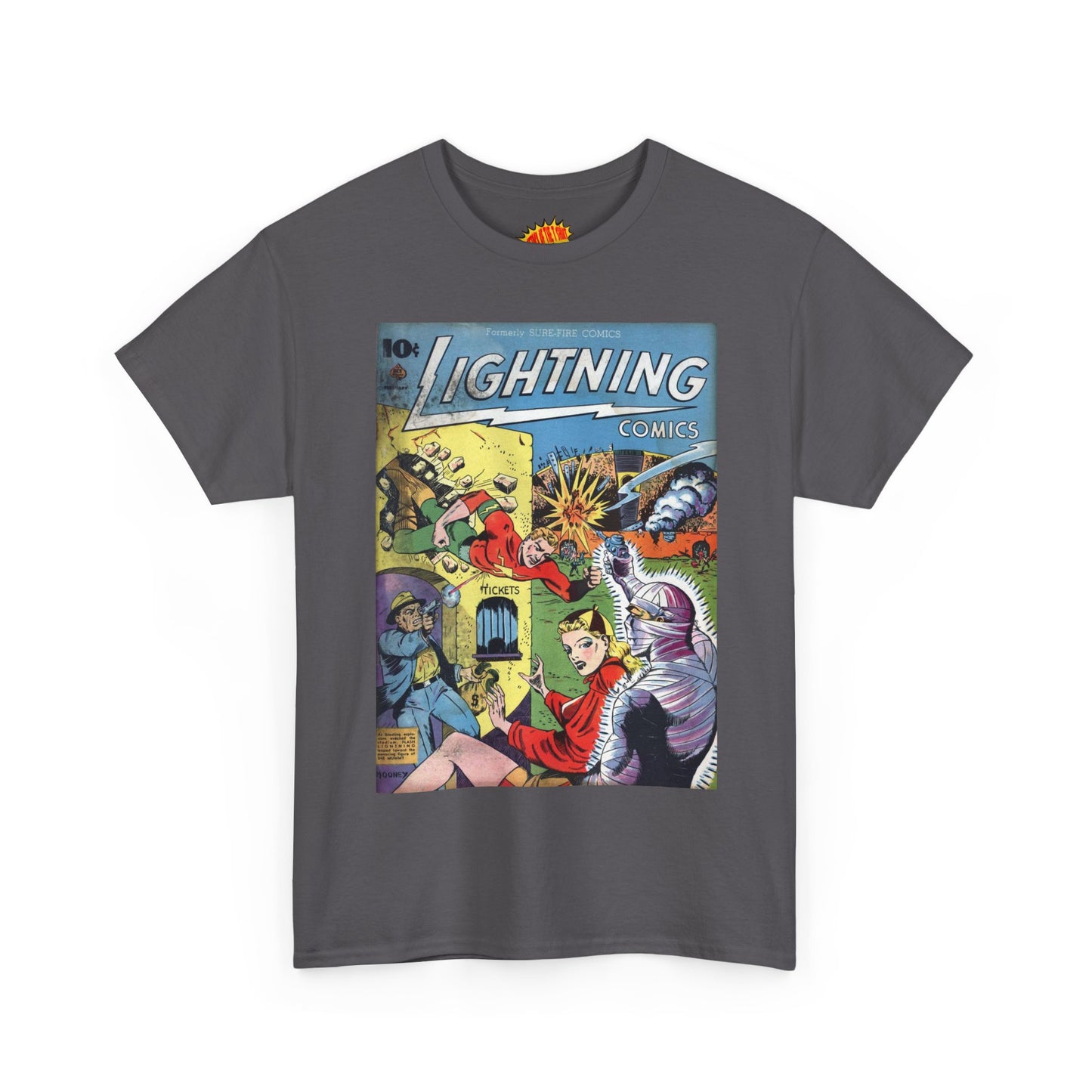 Lightning Comics February Comic Tee Shirt *Multiple Colors*