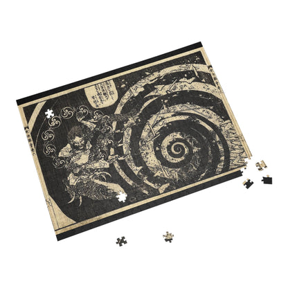 Destruction by Katsushika Hokusai Jigsaw Puzzle - 96/252/500/1000 Pieces