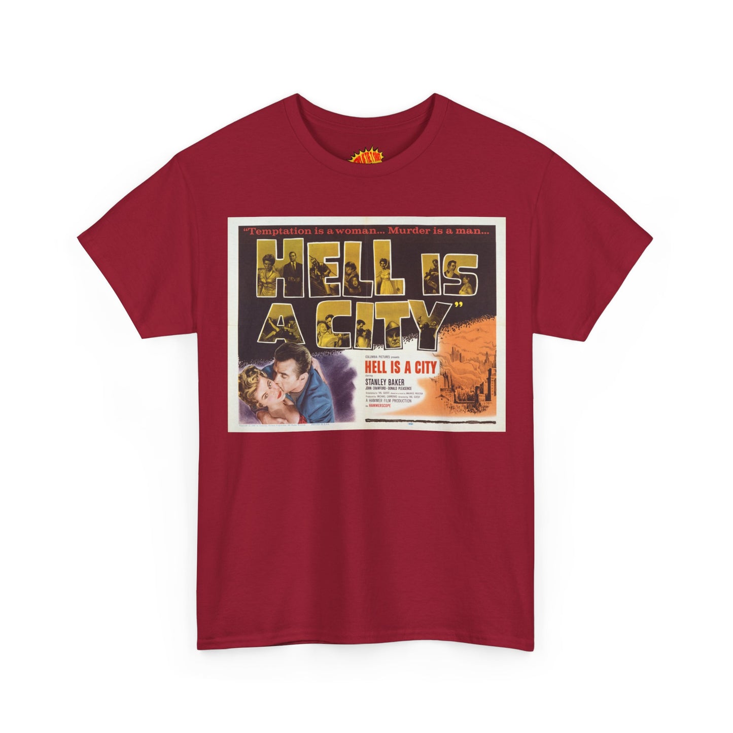 Hell is a City Movie Poster T-Shirt *Multiple Colors*