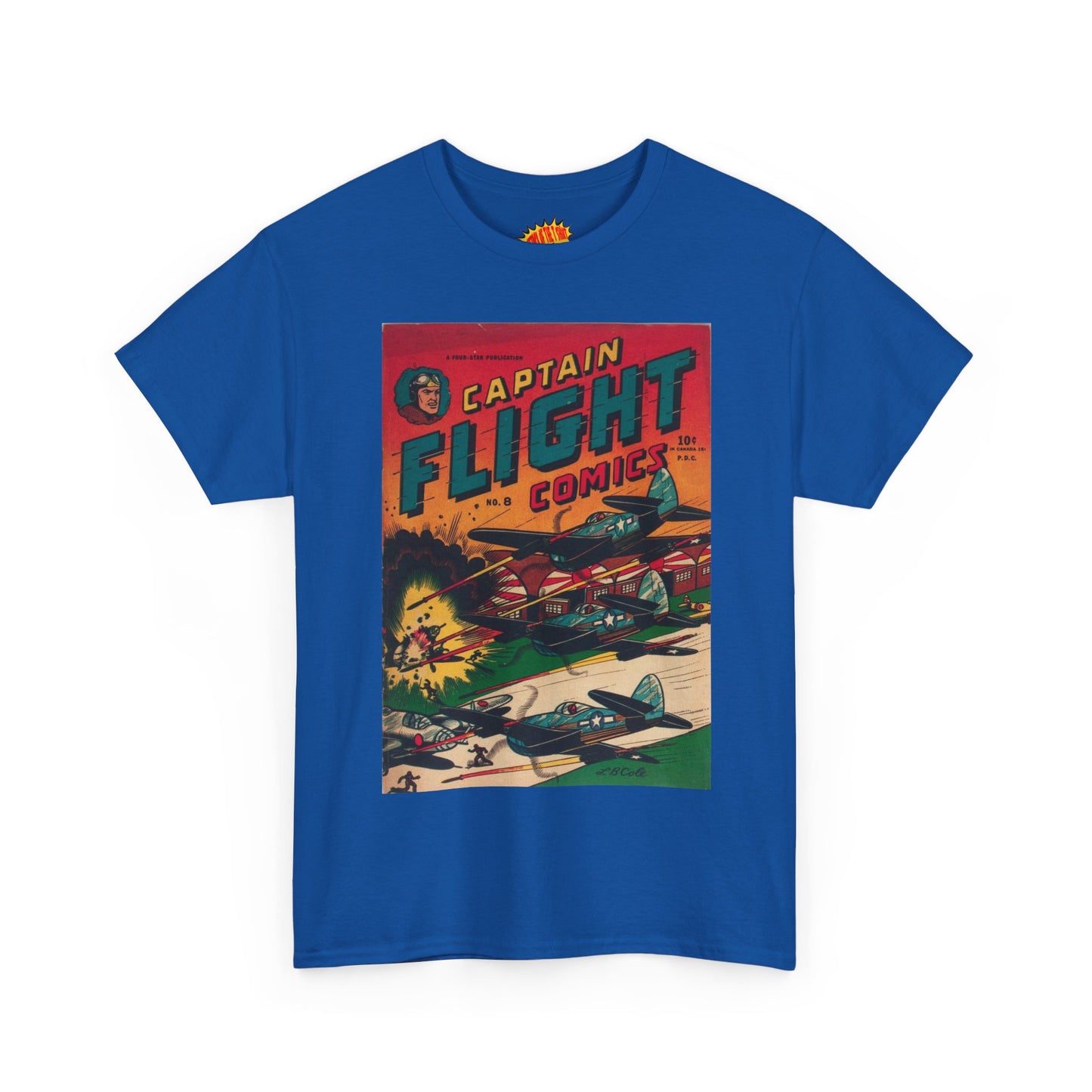 Captain Flight No. 8 Comic Tee Shirt *Multiple Colors*