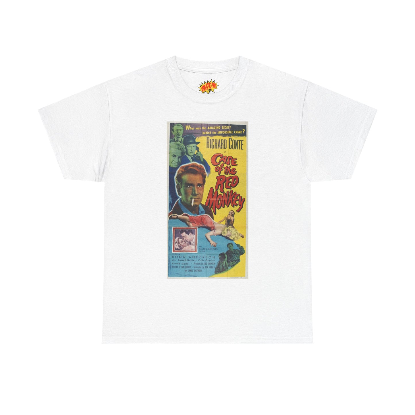 Case of the Red Monkey Movie Poster T-Shirt *Multiple Colors*