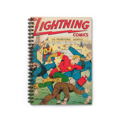 Lightning Comics Dec. Spiral Notebook