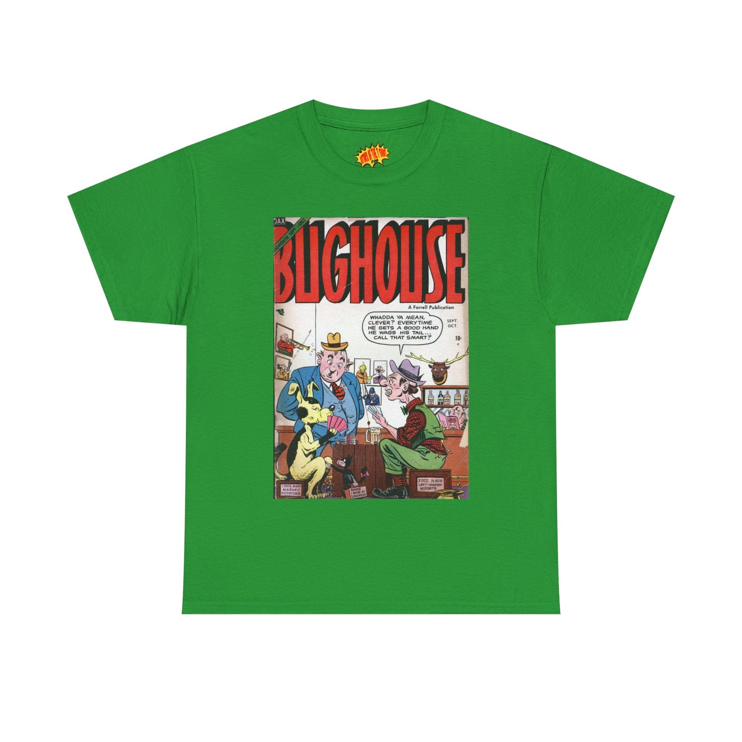 Bughouse September - October Comic Tee Shirt *Multiple Colors*