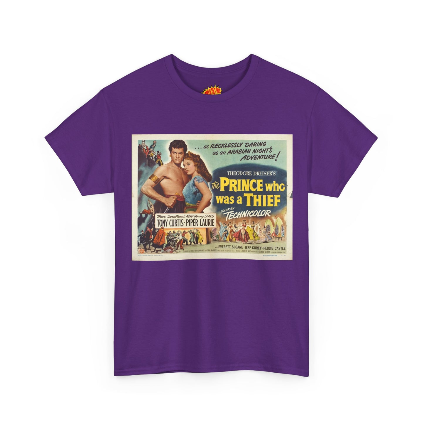 The Prince Who was a Thief Movie Poster T-Shirt *Multiple Colors*