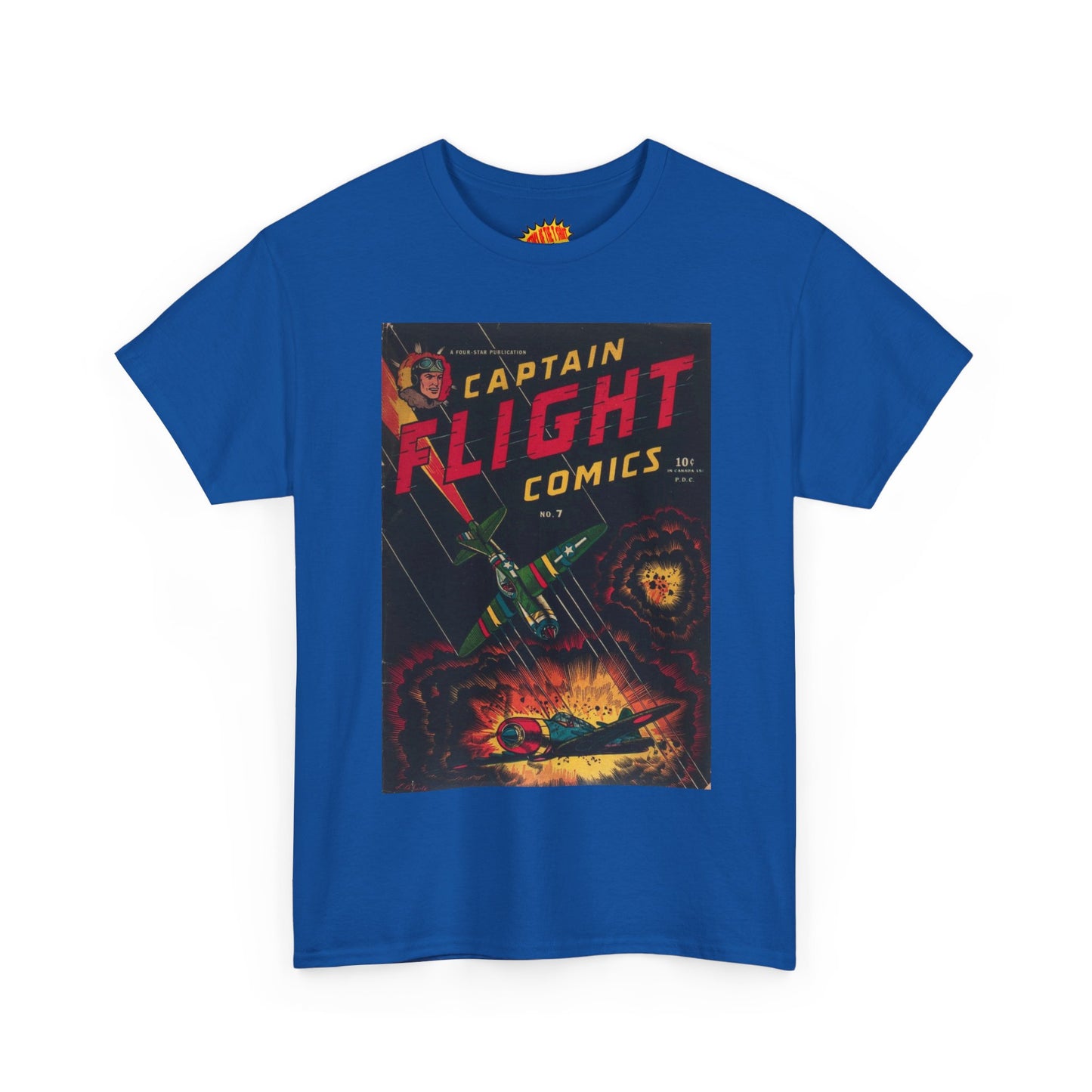 Captain Flight No. 7 Comic Tee Shirt *Multiple Colors*