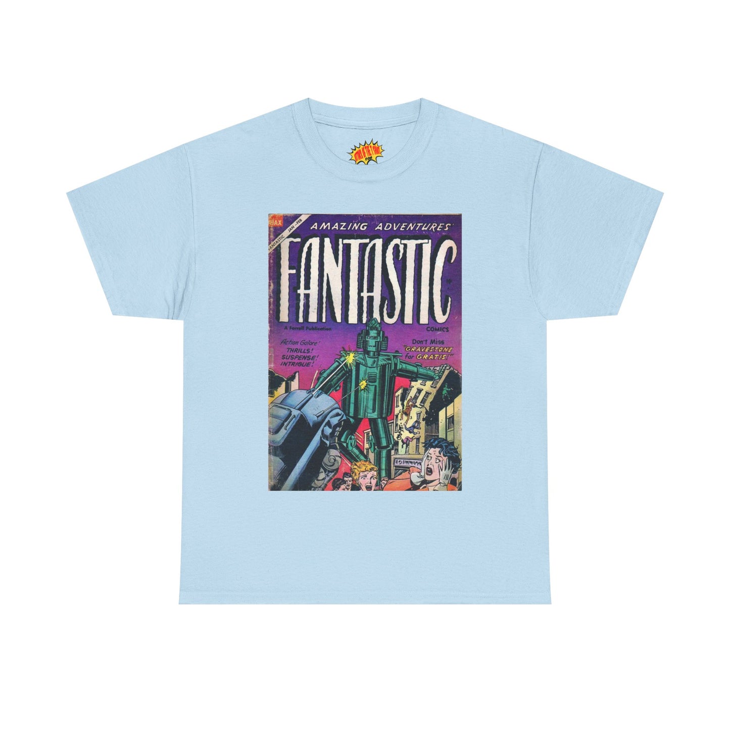 Fantastic January - February Comic Tee Shirt *Multiple Colors*