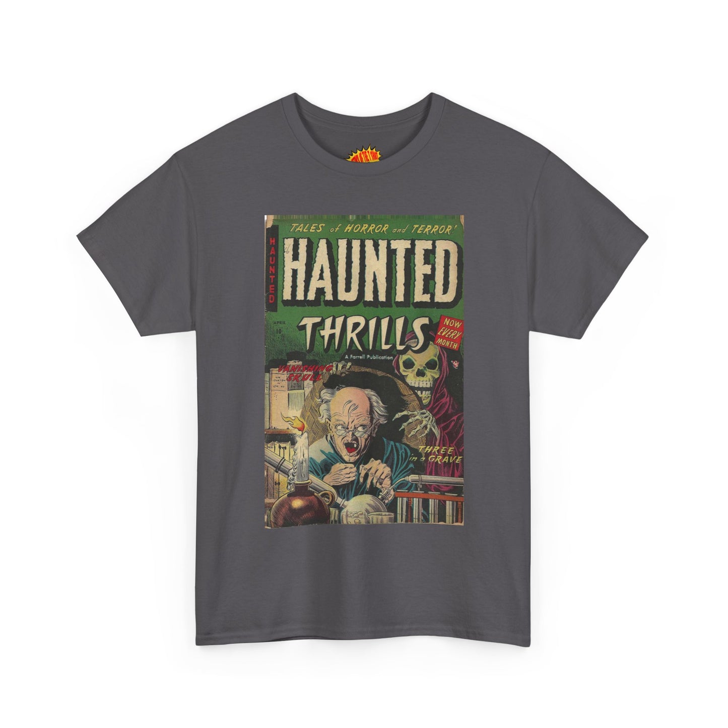 Haunted Thrills April Comic Tee Shirt *Multiple Colors*