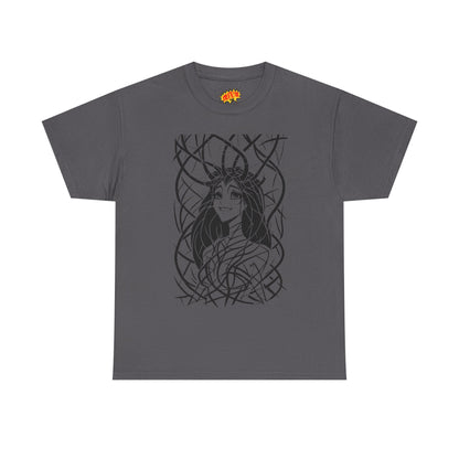 Thorny Vine Dryad Woman Fantasy Nature T-Shirt