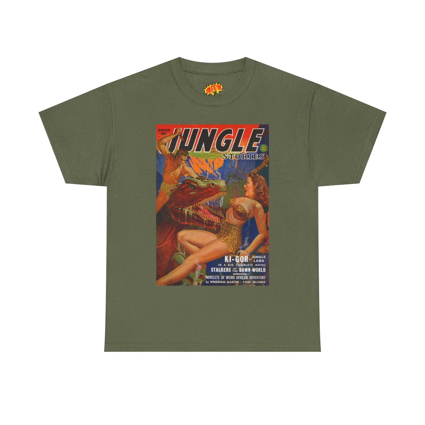 Jungle Stories Winter Comic Tee Shirt *Multiple Colors*