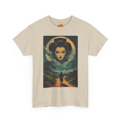 Walking Samurai w/Geisha Moon T-Shirt