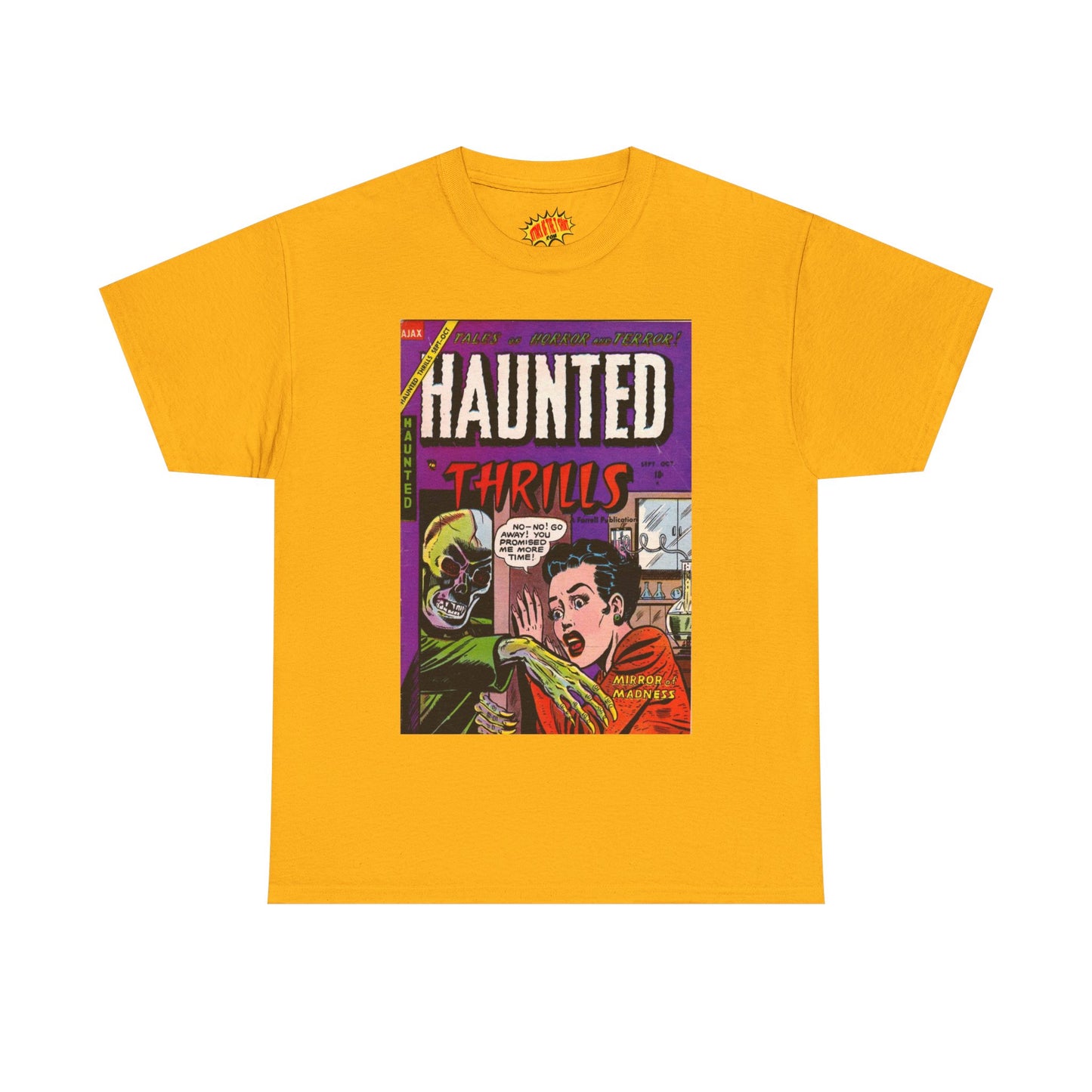 Haunted Thrills September - October Comic Tee Shirt *Multiple Colors*