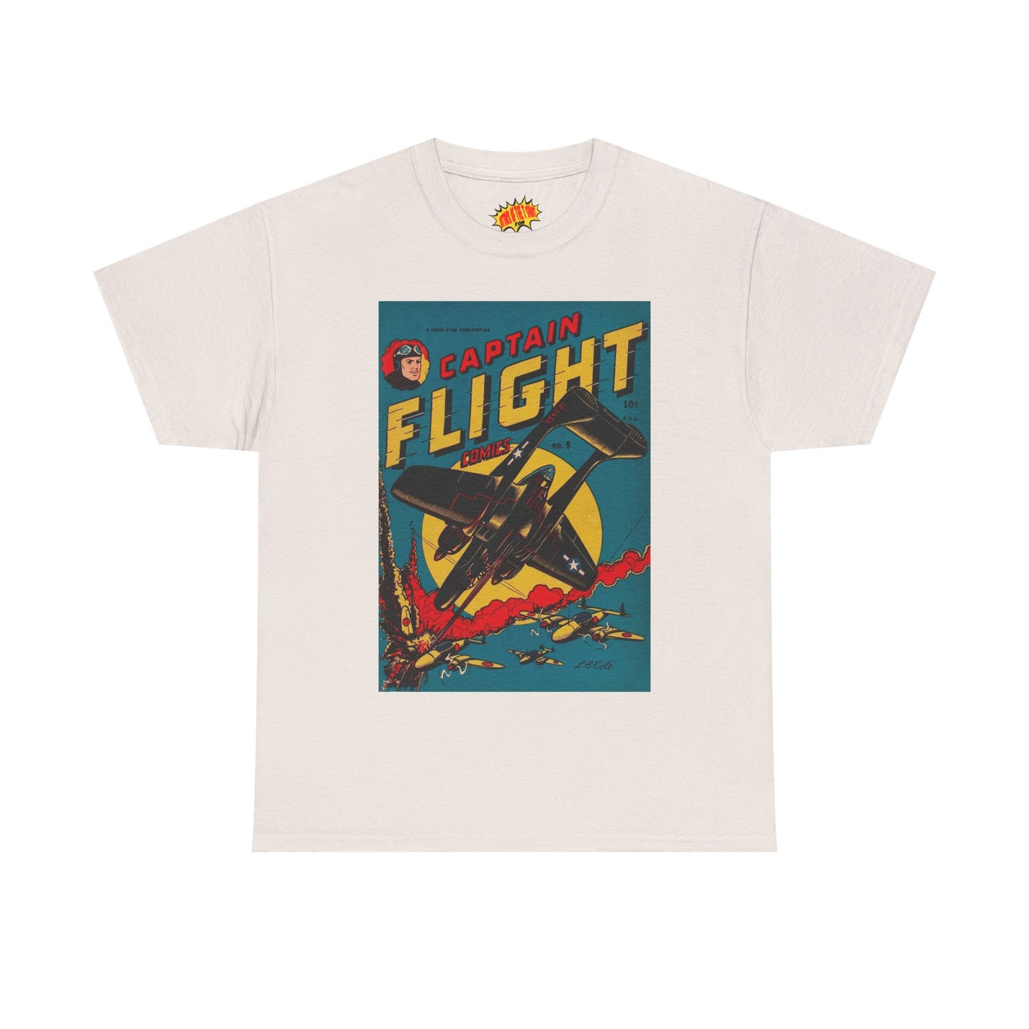 Captain Flight No. 9 Comic Tee Shirt *Multiple Colors*