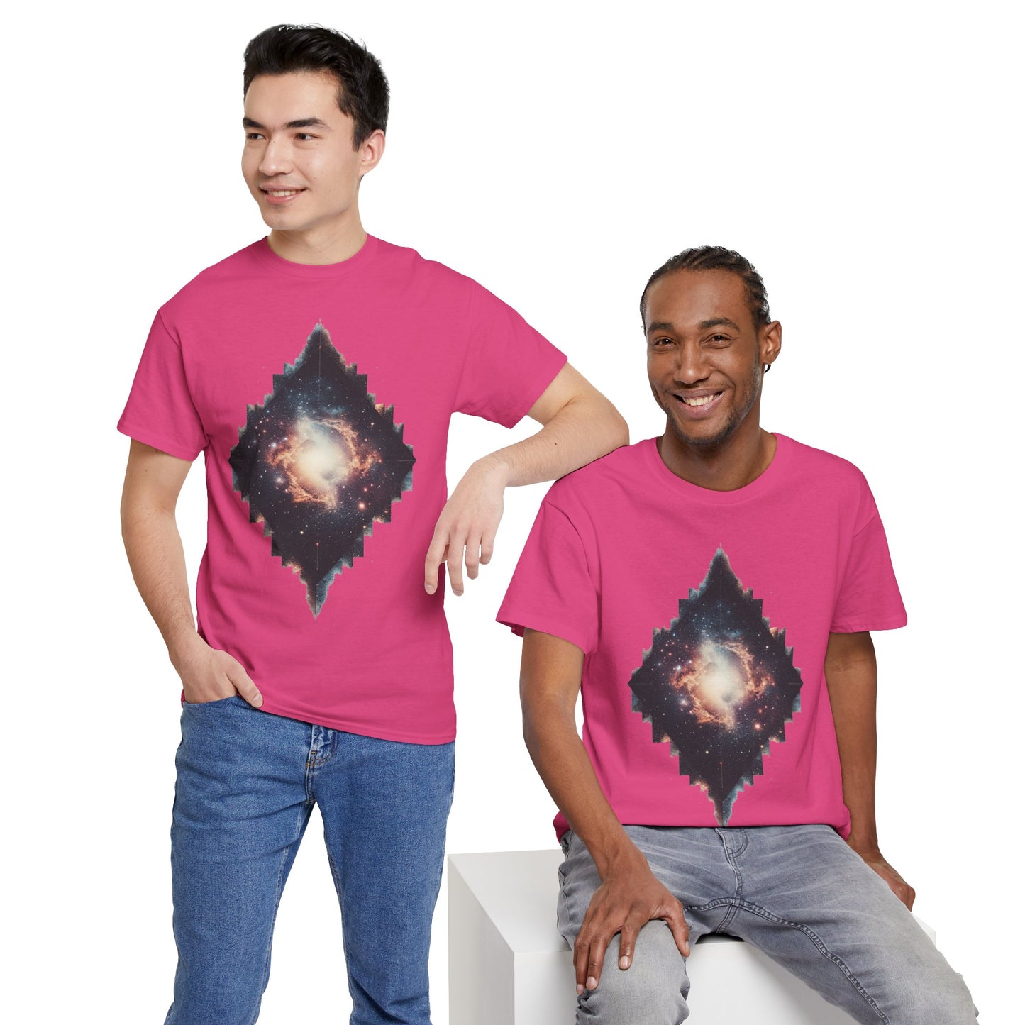 Diamond Nebula Graphic Space Art Tee Shirt *Multiple Colors*