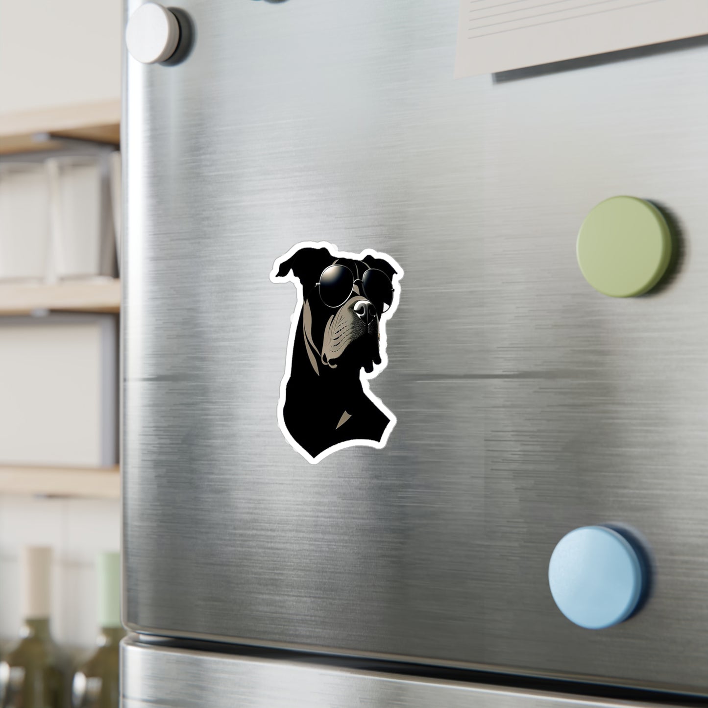 Dog with Sunglasses Durable Vinyl Decal Sticker