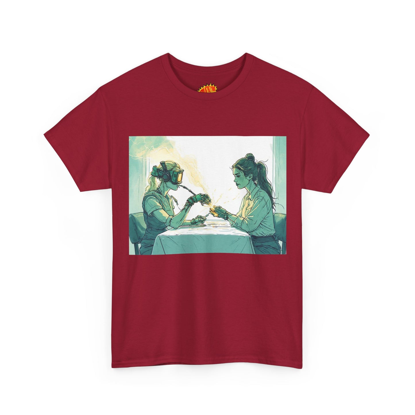 Robot Hands Manicure Scene T-Shirt *Multiple Colors*