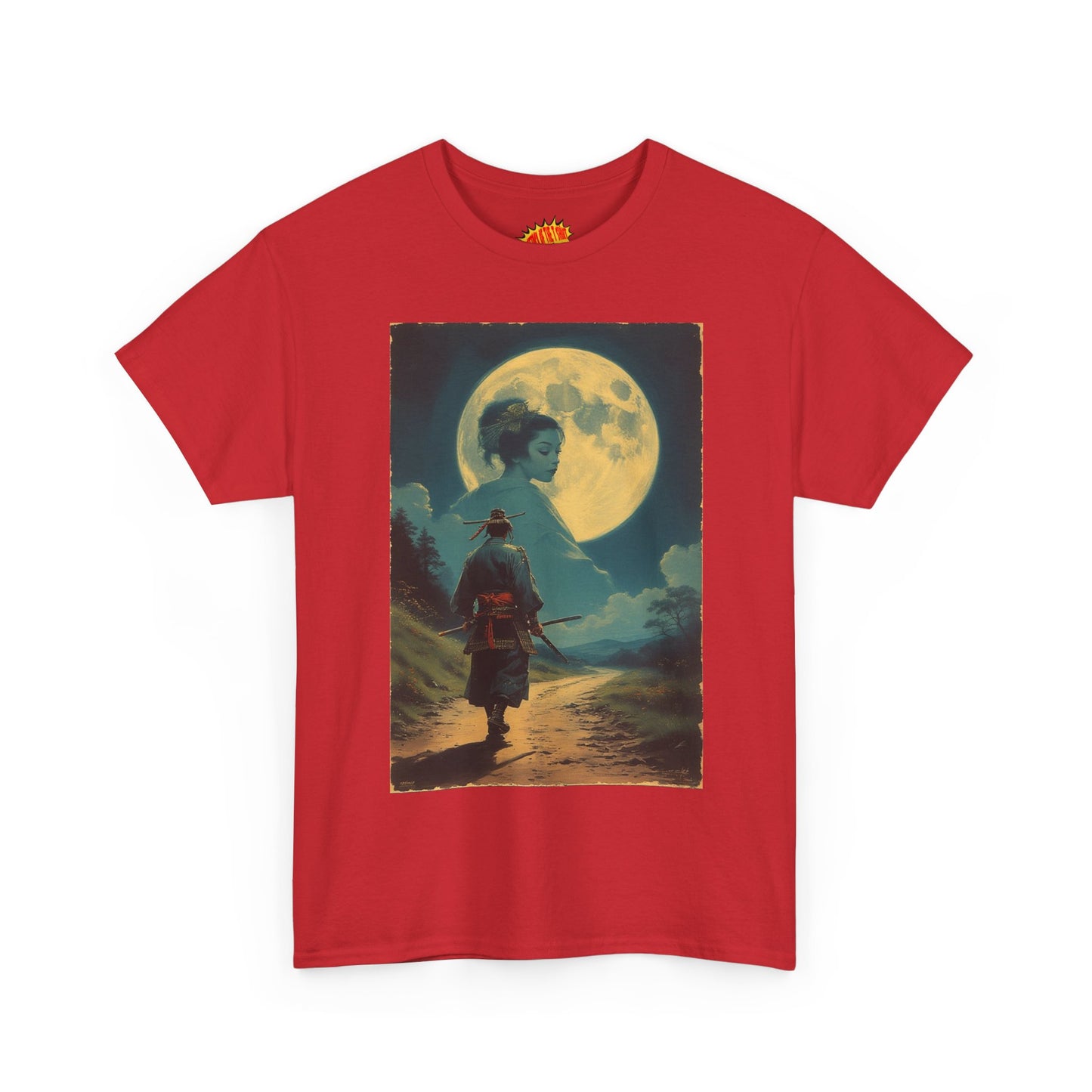 Travelling Samurai w/Cloud Woman T-Shirt *Multiple Colors*