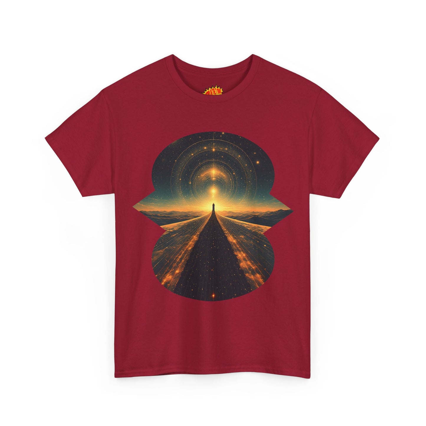 Cosmic Path Space Graphic Art Tee Shirt *Multiple Colors*