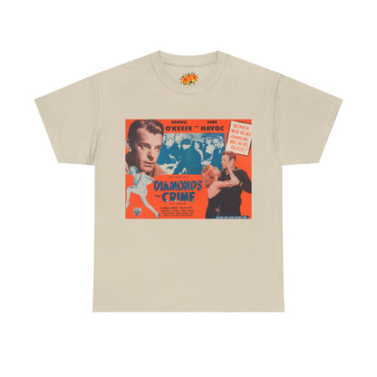 Diamonds and Crime Movie Poster T-Shirt