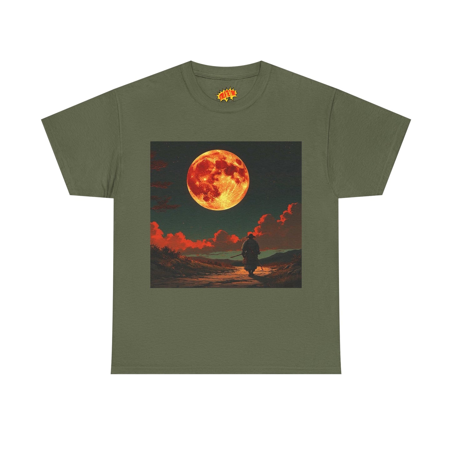 Samurai Blood Moon T-Shirt *Multiple Colors*