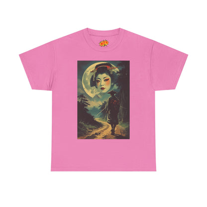 Night Traveller w/Full Moon Geisha T-Shirt