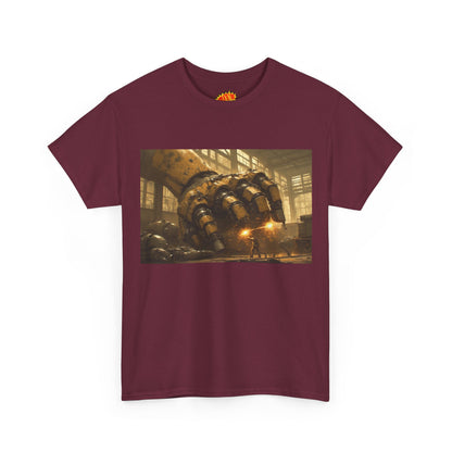 Anime Factory w/Welder & Mech Robot Hand T-Shirt