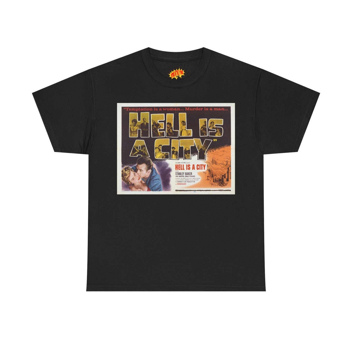 Hell is a City Movie Poster T-Shirt *Multiple Colors*