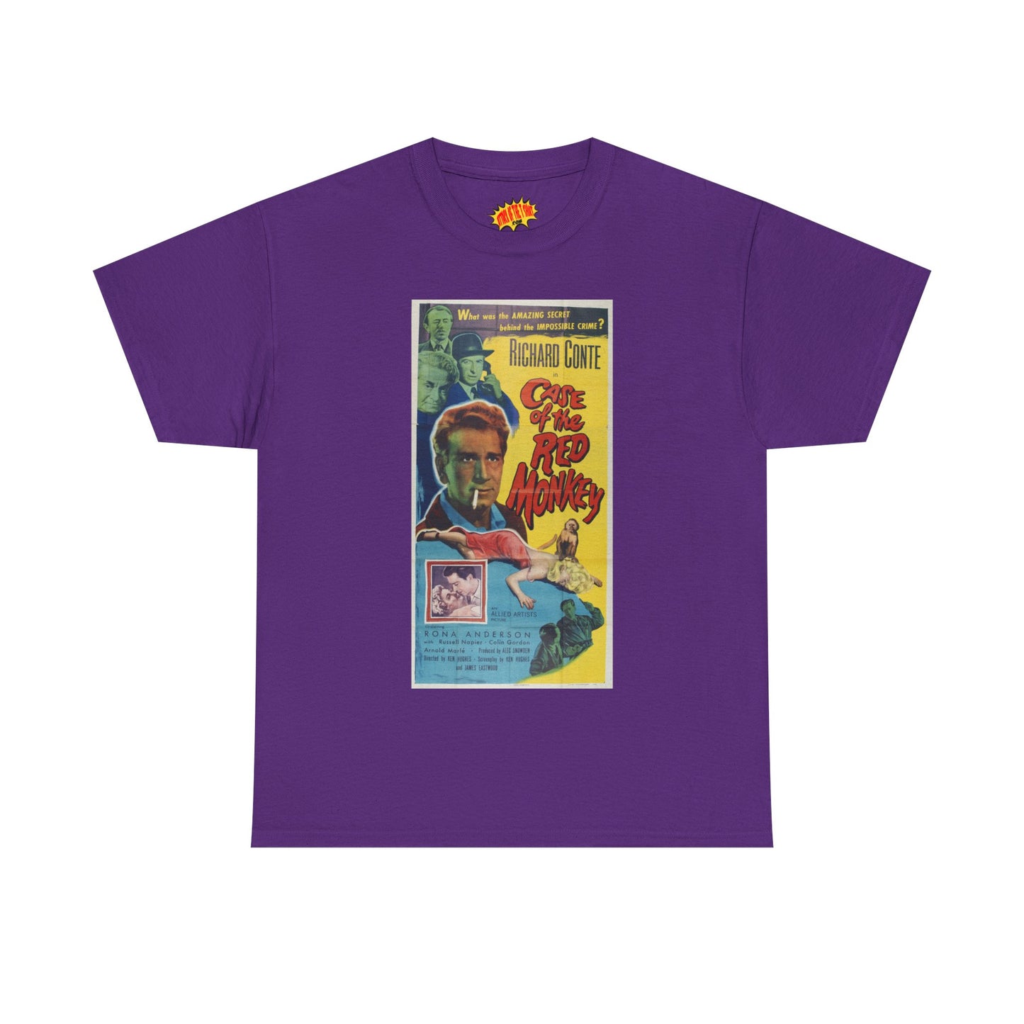 Case of the Red Monkey Movie Poster T-Shirt *Multiple Colors*