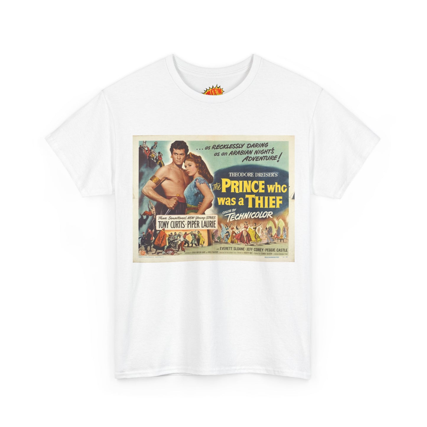 The Prince Who was a Thief Movie Poster T-Shirt *Multiple Colors*